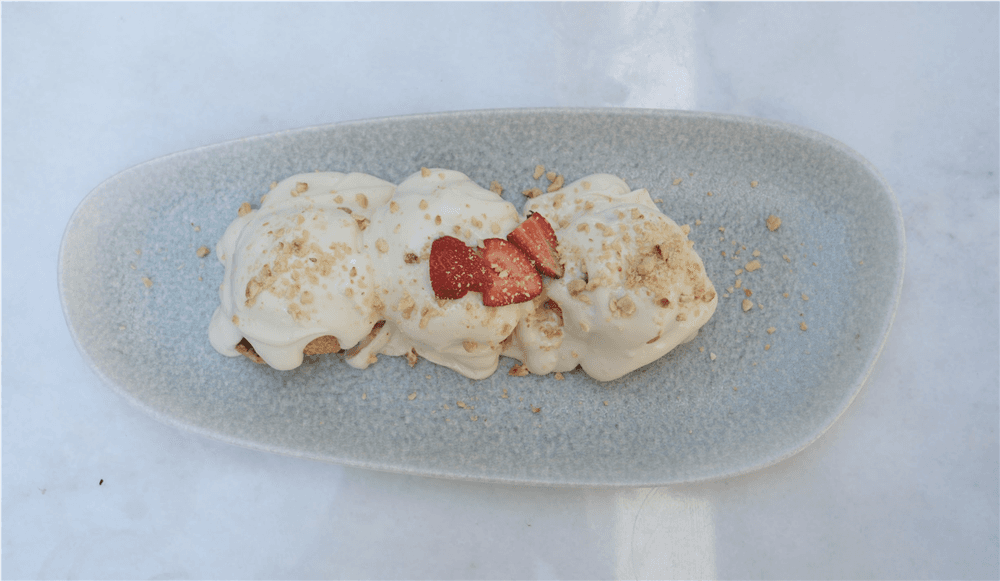 Beyaz Çikolatalı Profiterol