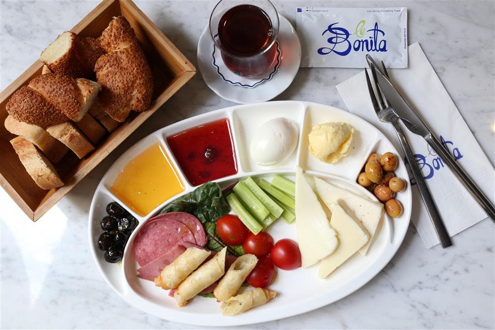 Tek Kişilik Kahvaltı Tabağı