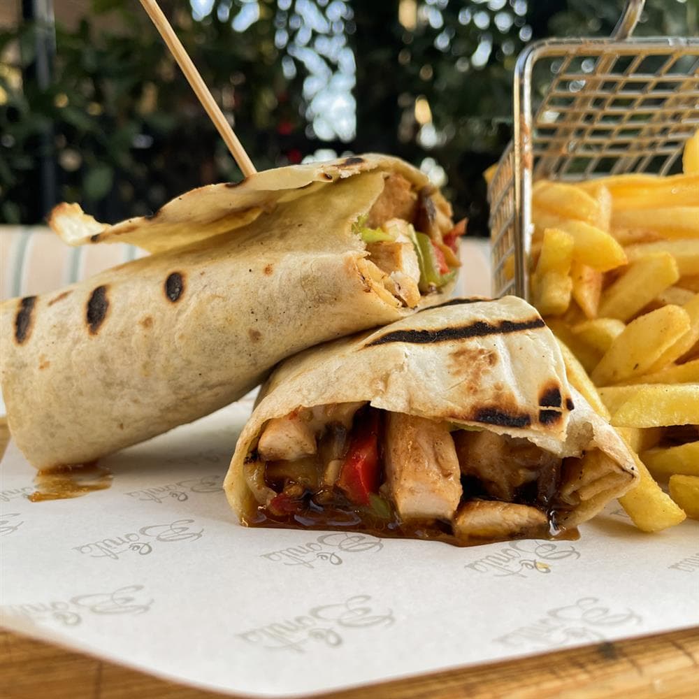 Tavuk Mantarlı Wrap