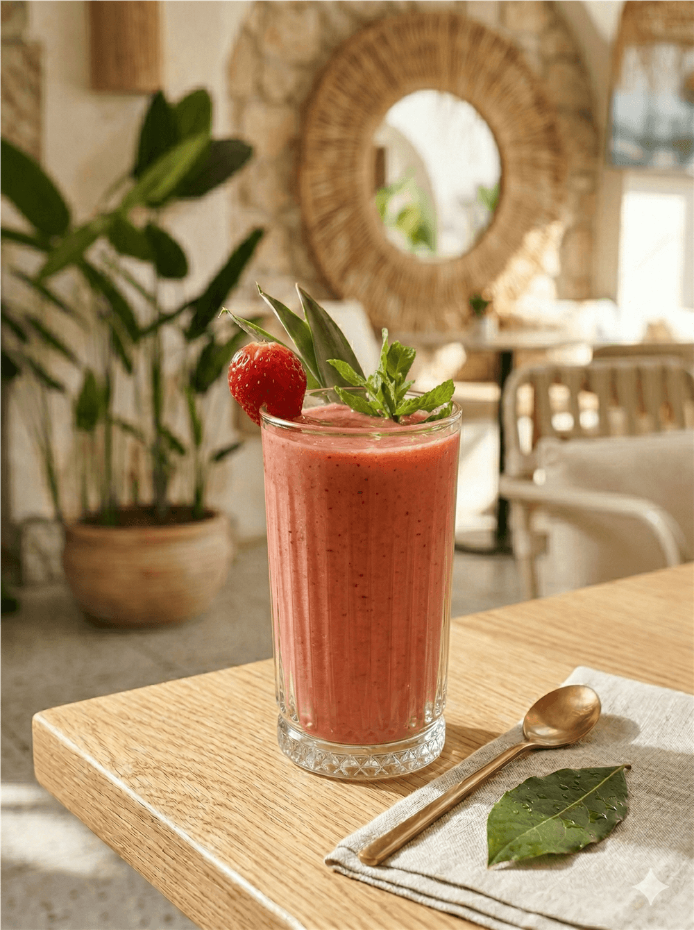 🍓 Çilekli Smoothie